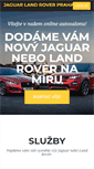 Mobile Screenshot of jaguar-landrover-praha.cz